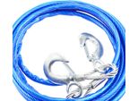 Corda Del Verricello In Acciaio Filo Di Gomma Addensare Traino Corda Resistente All'usura Sostituzione Per Suv Camion Atv Utv 4M/13.1Ft 5 Tonnellate