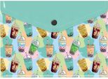 Cartella Di Buste A5 Pp Stampato Bubble Tea