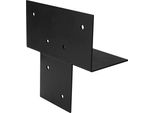 Prolunga Pergola Rivestita Di Nero Per Pali 12 X 12 Cm - Al Pezzo