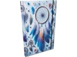 Blocco Note A5 Griglia Con Gomma Soft Touch Acchiappasogni Blu