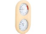 Termometro Per Sauna Igrometro In Legno 2 In 1 0,120�� 0,100% Igrotermografo Per Sauna A Parete Per Bagno Turco