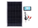 Kit Regolatore Di Pannelli Solari, 100 W, Telaio In Alluminio, Caricatore Di Pannelli Solari E Regolatore Di Carica 12 V 10-50 A Per Camper, Auto, Barca