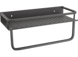 Doccia Caddy Grigio Doccia Organizzatore Scaffale Facile Installazione Lega Di Alluminio Grande Capacità Doccia Accessorio Per Bagno Casa 30Cm / 11.8In