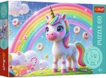 Puzzle Trefl 60 Mondo Delle Caramelle / Famiglia Treflik 17416