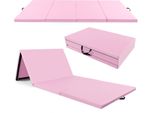 Costway 300 X 117 X 5 Cm Tappetino Morbido Per Pavimento, Tappetino Da Ginnastica, Tappetino Da Palestra Inpoliuretanocon Chiusura Per Arrampicata E Maniglie Per Il Trasporto, Tappetino Per Il Fitness, Tappetino Per Lo Yoga In Casa