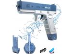 Lolex | Pistola Elettrica Ad Acqua Automatica - 350 G - 2 Caricatori - Cavo Di Ricarica Usb - 16 X 20 X 5 Cm
