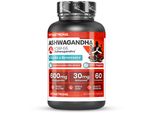 Vitastrong Ashwagandha KSM-66® - 60 Compresse - Antistress Naturale E Vitalità - Sostiene La Chiarezza Mentale, L'energia E La Concentrazione