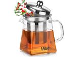 Vilde | Teiera Con Inserto Per Filtro - 330 Ml - Resistente Al Calore - Con Filtro In Acciaio Inox - Per Tè Sfuso - Macchina Per Il Tè