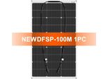 Pannello Solare Flessibile, Alta Efficienza, Design Impermeabile, 100W