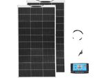 Pannello Solare, Design Flessibile, Alta Efficienza, Kit 12V24V 200W