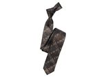 Krawatte VENTI VENTI Krawatte Print, Herren, braun, 100% Seide, Krawatten