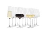 Leonardo Gläserset Paladino, Klar, Glas, 12-teilig, Essen & Trinken, Gläser, Gläser-Sets