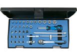 Gedore 20 ITU-3 Set Di Chiavi A Bussola 1/4" 36 Pezzi Esagonali IN-TX-ITX, 6196710"