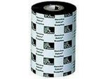Zebra 2100 Wax - 1 - Nero - 110 Mm X 450 M - Nastro A Trasferimento Termico (Confezione Da 12) - Per Zebra Z4000, Z4Mplus, Z6