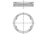 Mahle 063 55 00 Pistone Per Alfa Romeo 156 Sportwagon (932) 156 (932) Spider (916S) 166 (936) Gtv (916C) 155 (167)