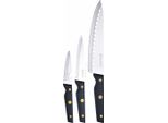 Set Di 3 Coltelli In Acciaio Inox Pro Reeco Bg41026Dbl Bergner