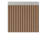 Tenda Acudam Ferrara Porte Avorio Marrone Opaco Esterno Pvc Alluminio 90 X 210 Cm