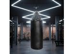 Set Boxe 10Kg Sacco Da Boxe Pieno + Supporto + Guanti + Benda Sacco Da Allenamento
