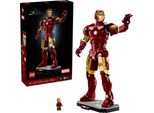 Lego | Marvel Iron Man Mark 3 Collector's Edition - Set Di Costruzioni Avengers Per Adulti - Modellismo Con Minifigure, Supporto E Targhetta - Regalo Creativo Per Uomini, Donne E Tutti I Fan - 76344