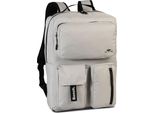 Bench. Zaino Per Laptop Zaino Con Scomparto Per Laptop Utility Backpack Light Grey Grigio Chiaro