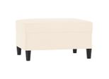 Sgabello Crema 70X55X41 Cm In Velluto