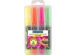Evidenziatore Flexi 8542, 1-5 Mm, Punta A Cuneo, Set Da 4