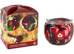 Candela Profumata In Vetro Cioccolato E Ciliegio 90G (Durata 22H)