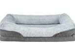 Lettino Per Cani Trixie Vital In Linoleum Quadrato Grigio Chiaro