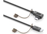 Interphone Cellularline Cavo Usb-C Sync55 Argento Argento Taglia Unica