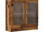 Libreria In Legno Di Recupero 82,5X30,5X80 Cm Materiale A Base Di Legno