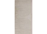 Tappeti Per Zone Vitaxl Rettangolari Huarte Beige 150 X 80 Cm