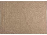 Tappeti Da Salotto Vidaxl Moiré Huarte Naturale 170 X 120 Cm Poliestere