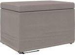 Syfax™ Pouf Talpa 61 X 41 X 40 Cm Tessuto E Legno Ingegnerizzato