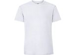 Maglietta Fruit Of The Loom Premium Uomo RW5974 (S) (Bianco)