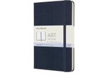 Moleskine Sketchbook Medium, Carta 165G, Copertina Rigida, Sapphire