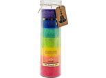 Candela Chakra Potere Universale - Una Candela Arcobaleno Che Collega L'energia Di Tutti I Chakra, Promuovendo L'armonia Del Corpo E Della Mente