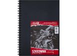 Quaderno A Spirale Nero A4 30 Fogli 140G Koh-I-Noor