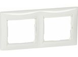 Cornice Doppia Legrand 774452 Valena Bianco