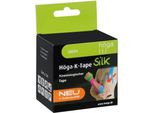 HöGa-K-Tape Silk 5 Cmx5 M L.Fr.Green Kinesiol.Tape 1 Pz