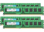 Brainzap 8GB (4X 2GB) DDR3 Ram Dimm PC3-10600U 2Rx8 1333 Mhz 1.5V CL9 Computer Pc Memory