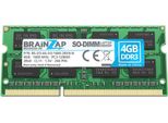 Brainzap 4 Gb Di Memoria Ram DDR3 SO-DIMM PC3-12800S 2Rx8 1600 Mhz 1,5 V CL11 Per Notebook