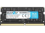 Brainzap 8GB DDR4 Ram SO-DIMM PC4-2133P 2Rx8 2133 Mhz 1.2V CL15 Memoria Per Laptop Notebook