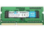Brainzap 4 Gb Di Memoria Ram DDR3 SO-DIMM PC3L-12800S 1Rx8 1600 Mhz 1,35V CL11 Per Notebook