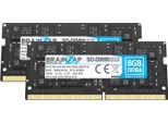 Brainzap 16 Gb Di Memoria Ram SO-DIMM PC4-2666V 2Rx8 2666 Mhz 1.2V CL19 Per Notebook (2X 8GB)