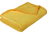 Coperta Korall Micro - Giallo - 100X150