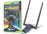 Brainzap 5400 Mbps Usb 3.0 Tri-Band/Dual-Band Wifi 6 Wlan Stick Adapter AX5400 802.11Ax 2.4/5.8G/6.0G 802.11Ax/Ac/A/B/G/N RTL8832CU