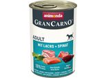 Animonda Grancarno Adult Mit Lachs & Spinat - 400G