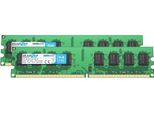 Brainzap 8GB DDR2 Ram Dimm PC2-5300U 2Rx8 667 Mhz 1.8V CL5 Computer Pc Memory (2X 4GB)