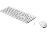 Hp 230 Tastiera E Mouse/Wireless/Bianco Cz/Sk