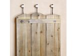 Appendiabiti Da Parete 100X40 Cm Questa è Una Vita 6 Ganci Appendiabiti Pannello Da Ingresso Decorazione In Legno